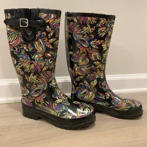 The Most Comfy Multicolor Rain Boots 😍